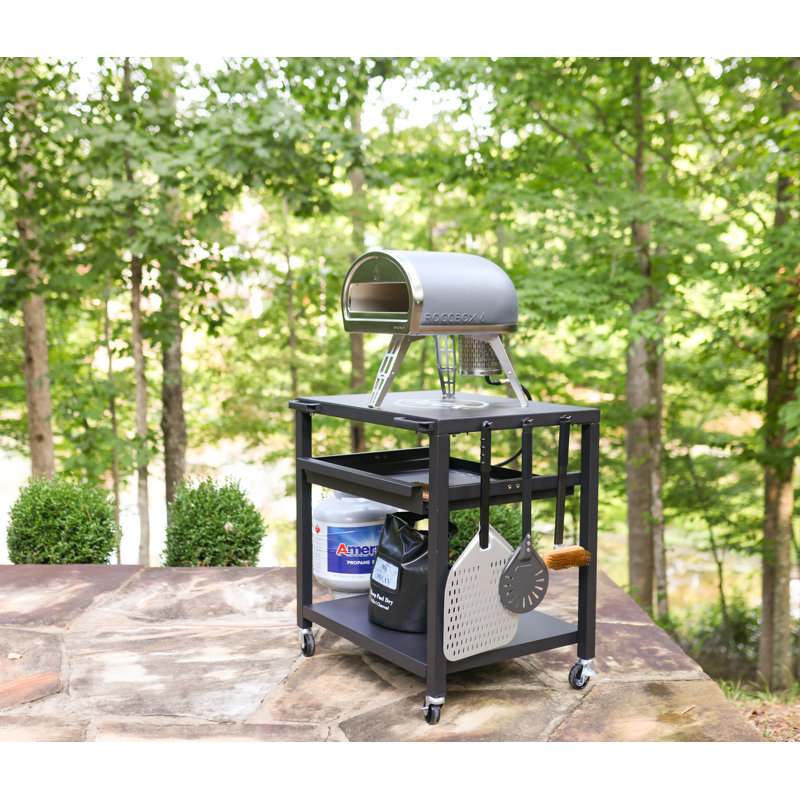 Outdoor pizza oven table best sale